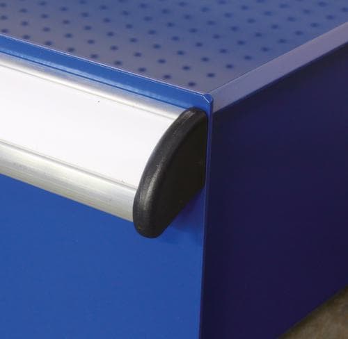 KLW Lutz Werkbank mit Multiplexplatte, 3 Schubladen
