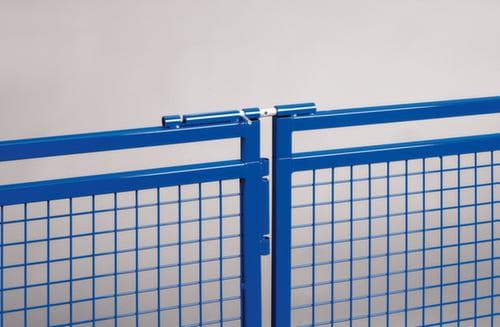 Flügeltür-Aufsatzelement für Trennwandsystem, Breite 1180 mm