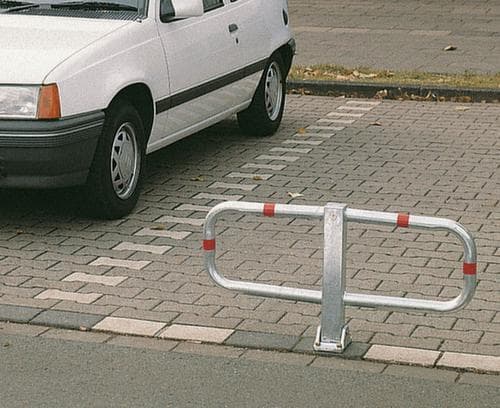 Parkbügel, Höhe 450 mm, Zum Einbetonieren