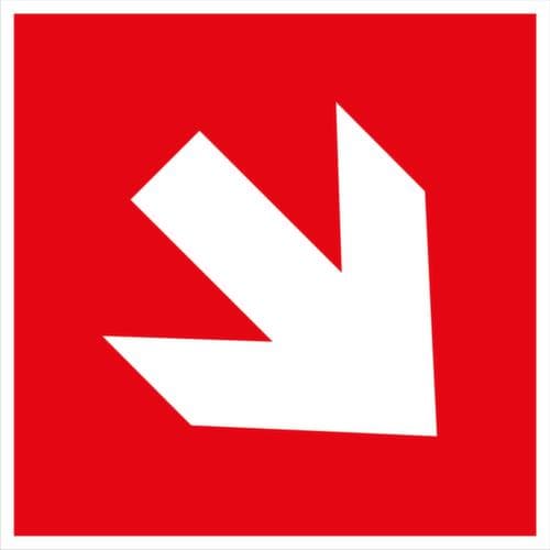 Langnachleuchtendes Brandschutzschild