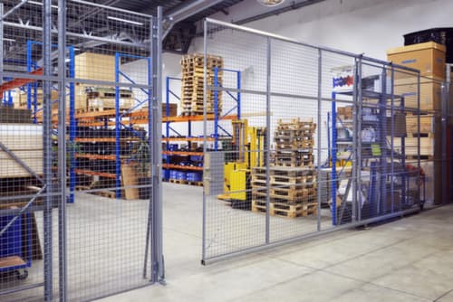 TROAX Schiebetür für Trennwandsystem, Breite 2300 mm