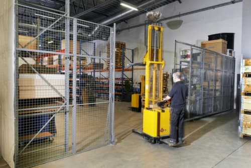 TROAX Schiebetür für Trennwandsystem, Breite 2300 mm