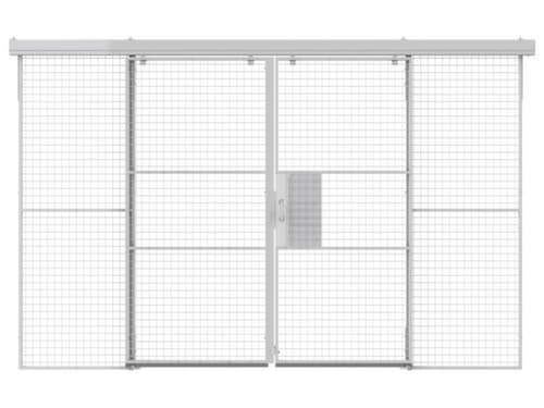 TROAX Schiebetür für Trennwandsystem, Breite 2300 mm