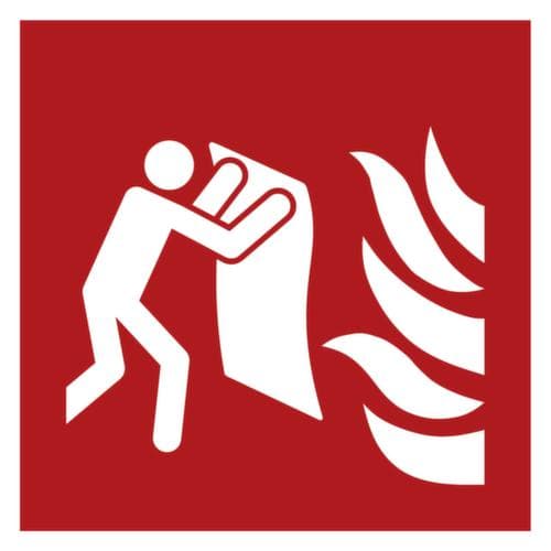 Langnachleuchtendes Brandschutzschild