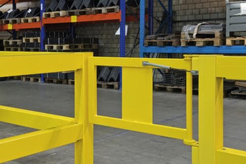 Moravia Geländertür S-Line für Rammschutzpfosten, Geländertür, Höhe x Breite 520 x 905 mm