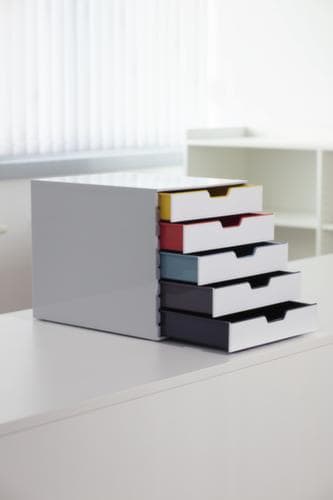 Durable Schubladenbox VARICOLOR® MIX in weiß