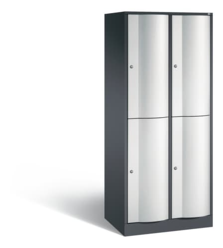 C+P Schließfachschrank Resisto, 4 Fächer