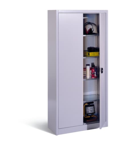 C+P Universalschrank Eco lichtgrau mit 4 Böden, Breite 940 mm