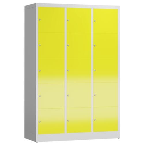 Schließfachschrank ClassiX, 15 Fächer