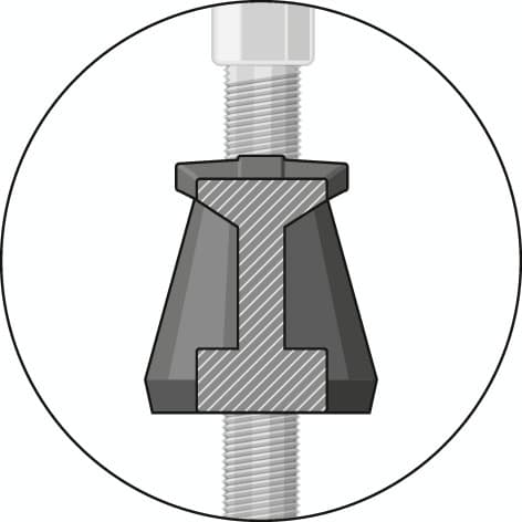 GEDORE 1.04/HP2A-B Universal-Abzieher