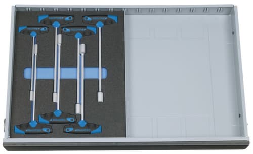 GEDORE 2005 CT2-2133 T Steckschlüssel-Satz in Check-Tool-Modul
