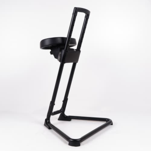 UDOBÄR Schwenkbare Stehhilfe mit automatischer Rückstellung, Sitzhöhe 610 - 830 mm