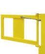 Moravia Geländertür S-Line für Rammschutzpfosten, Geländertür, Höhe x Breite 520 x 905 mm