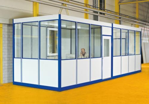 MDS Raumsysteme Standardboden für Hallenbüro, Breite x Tiefe 5100 x 4100 mm