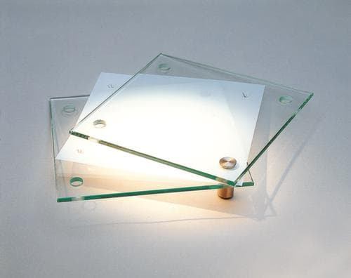 Wandschild CRISTALLO aus ESG, Hochformat 210