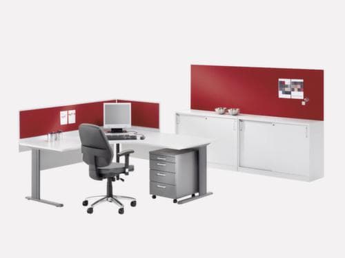 Nowy Styl Aufsatz-Paneel E10 für Schreibtisch, Breite 1600 mm